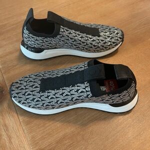 🪩 💎MICHAEL Michael Kors Bodie Crystal Logo Mesh Slip-On Trainer, Sz 6.5